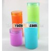 4 pcs glass storage bottles & jars