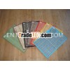assorted bamboo placemats