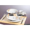 (SDR-1002)20pcs Round shape home decor porcelain plate set