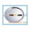 Round Style Stainless Steel Flat Trays