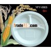 9" Biodegradable corn starch disposable plate