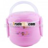 unique heated pp kids plastic divider lunch box