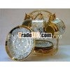 13pcs Porcelain tea set with stand in gift box