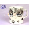 white bone china cappuccino cup