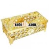 2013 decorative fancy tissue box with crystal L854-2