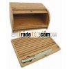 Bamboo bread bin