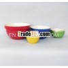 4pcs stoneware mixing bowl set