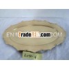 Gold Plastic Fruit Tray