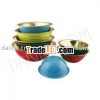 Stainless steel Mixing Bowl Colored- colored bowl- stainless steel bowl