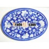 Blue Pottery Ceramic Dinnerware ,  Designer Dishes and Plates