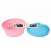 Food Grade silicone folding bowl