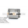 silver disposable aluminum dinner plates 350