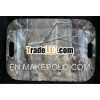 30%melamine and 100% melamine 18.5inch Square Tray with 2 handles