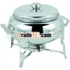 Stainless Steel Round Roll Top Chafing Dish
