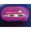 Plastic bowl set with knife and fork