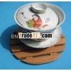 natural bamboo cup coaster