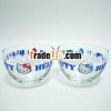 good quality glass bowl with brand for promotion