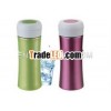 Newly stainless steel thermos flask with curved shape