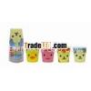 3oz Disposable Paper Cups - 20 Cups ( 4 Design Assortment )