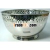 Fruit Bowl Made of Brass With Nickel Finish
