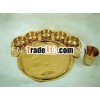 Gold Plated Thali set