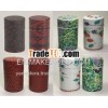 Japanese tea canister W-103 made in Japan traditional Japanese paper is stuck for your health care