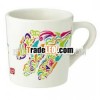 Japanese Female calligrapher designed colorful novelty mug
