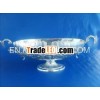 Embossed Silver Fruit Bowls