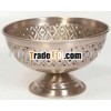 Fruit Bowl Made of Iron With Pewter Antique Finish