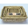 Rattan fruit bowl