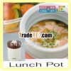 stainless steel lunch pot 400ml ivory food soup container kitchen item