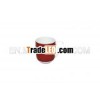 red bone china coffee mug