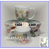 Pottery teacup mug M-114 made in Japan for birthday gift traditional technique of Japan