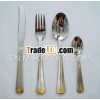 tableware, fork, spoon