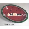 Melon Shape Enamel Color Platter