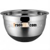 Stainless steel German Bowl with Rubber Base/Anti Skid Bowl