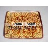 Antique Aluminium Dishes,  Serving Dishes,  Aluminium Tableware,  Fruits Tray,  Decorative Square Di