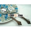 Handmade Serving Fruit Set With Copper Handle