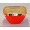 Fancy Square Lacquer Bamboo Bowl,  Attractive Bamboo Salad Bowl