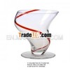 costom glass footed ware