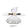 best selling clear wine glass decanter