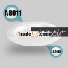 A8011 Disposable PS Plastic 7inch Crystal Round Party Snack Plate