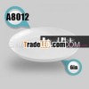 A8012 Disposable PS Plastic 6inch Round Snack Plate