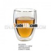 Double Wall Beer Glass Cup Without Handle