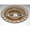 GLASSWARE PLATE 9"