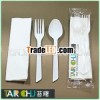 Disposable Plastic Spoon and Fork