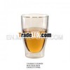 370ml Double Wall Beer Glass Cup