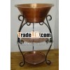 Set of Conic beverage bowl and stand
