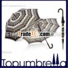 23 inch 8K wooden handle fiberglass straight umbrella advertising