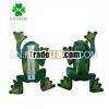 frog shape plastic garden thermometer / window thermometer /
